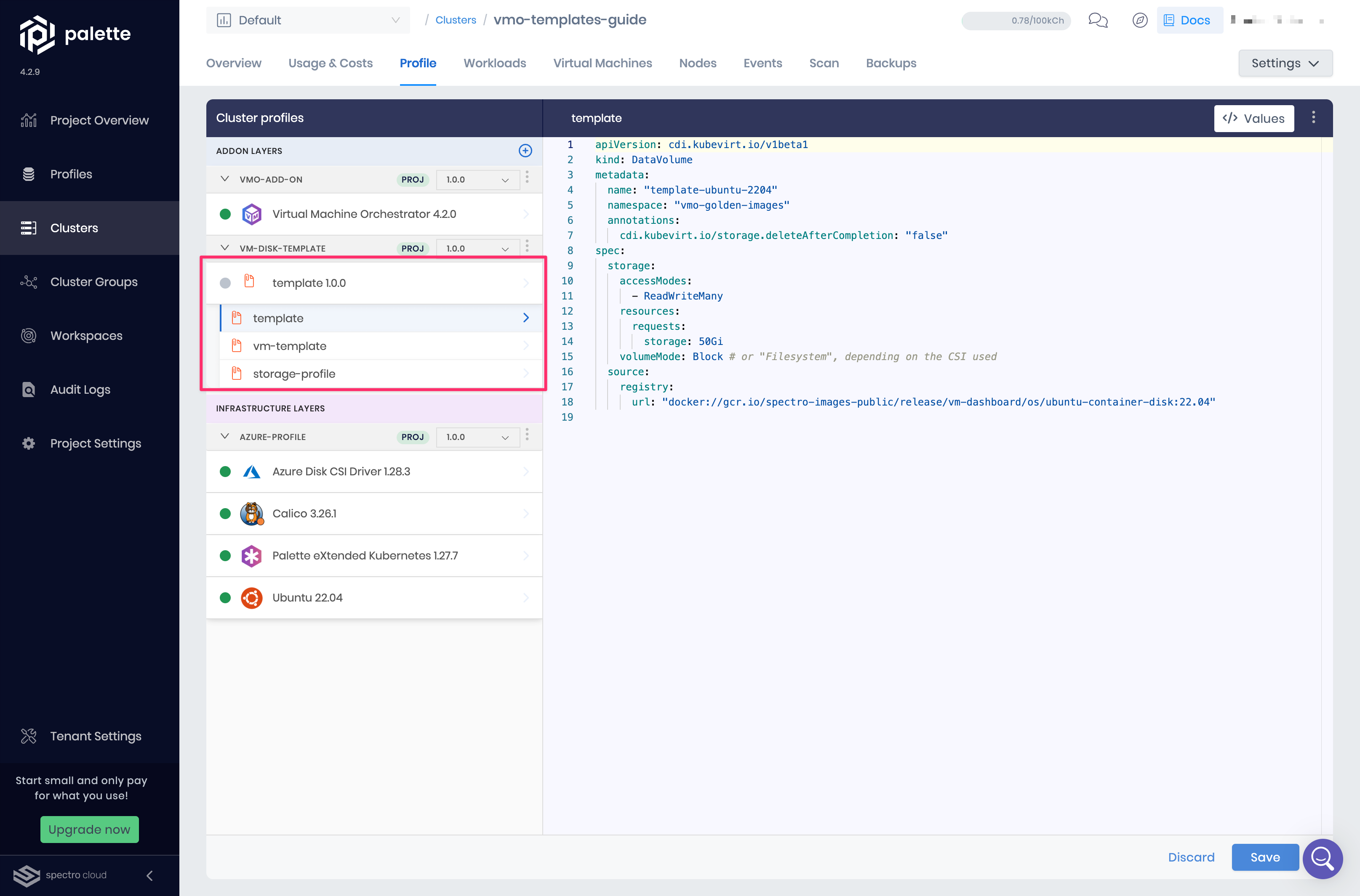 Add-on Profile